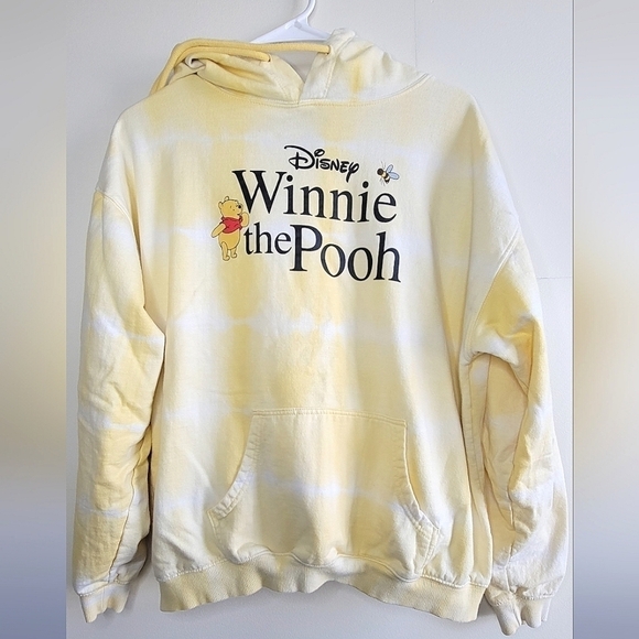 Women's Disney Winnie The Pooh Tie Dye Hoodie, Size Medium - Picture 1 of 4